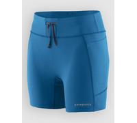 Patagonia - Women's Endless Run Shorts 6'' - Running shorts size S, blue