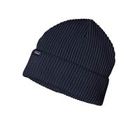 Patagonia Fishermans Rolled Beanie Beret, Navy Blue, All