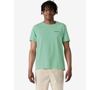 Patagonia Fitz Roy Icon Responsibili Short Sleeve T-shirt Green - S