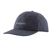 Patagonia - Fitz Roy Icon Trad Cap Text Logo Smolder Blue - Cap