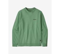 Patagonia Fitz Roy Icon Uprisal Crew Sweatshirt Light Green - L