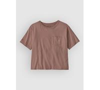 Patagonia Fitz Roy Massif Easy Cut Pocket T-Shirt moonrise taupe M