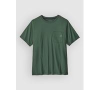 Patagonia - Fitz Roy Massif Pocket Tee - T-shirt size XXL, olive
