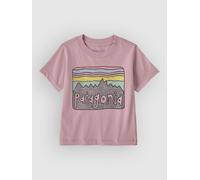 Patagonia Fitz Roy Skies Kids T-Shirt quiet violet M6