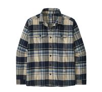 Patagonia Fjord Flannel Shirt Hibernate Sunken Blue