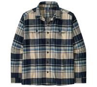 Patagonia Men's Fjord Flannel Shirt Hibernate Sunken Blue