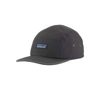 Patagonia - Flat peak cap in organic cotton- Unisex - Maclure Hat P-6 Label/Ink Black for Men Black
