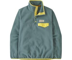 Patagonia - Fleece with stand-up collar and press studs - W's LW Synch Snap-T P/O Blue Sage for Women in Nylon - Size L Blue L