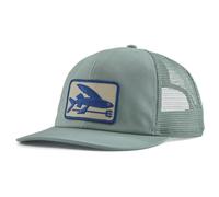 Patagonia - Flying Fish Relaxed Trucker Hat - Cap size One Size, turquoise