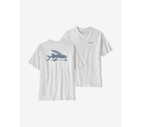 Patagonia Flying Fish Short Sleeve T-shirt Pure White - S