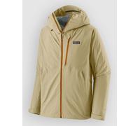 Patagonia Mens Patagonia Crest Rain Hooded Shell Jacket Weathered Stone XL