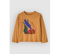 Patagonia - Baby's L/S Graphic T-Shirt - Longsleeve size 6-12 Months, orange