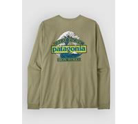 Patagonia Great Waves Responsibili- Long Sleeve T-Shir gumtree green S