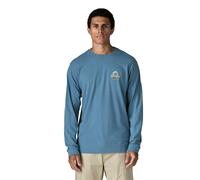 Patagonia Great Waves Responsibili-Tee Men's Top | UK M in Shore Blue