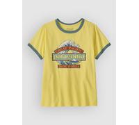 Patagonia Great Waves Ringer T-Shirt lemon zest M