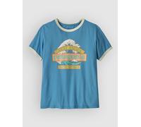 Patagonia Great Waves Ringer T-Shirt shore blue M