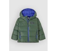 Patagonia Hi-Loft Down Sweater Hooded Kids Jacket canopy green T02