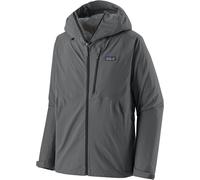 Patagonia - Hiking Jacket - M's Granite Crest Rain Jkt Forge Grey w/Black for Men - Size M Grey M