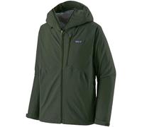 Patagonia - Hiking Jacket - M's Granite Crest Rain Jkt Old Growth Green for Men - Size L Green L