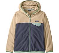 Patagonia - Hooded fleece - K's Micro D Snap-T Jkt Smolder Blue - Kid Size XL Blue XL