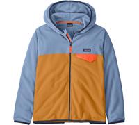 Patagonia - Hooded fleece - K's Micro D Snap-T Jkt Talon Gold - Kid Size M Gold M