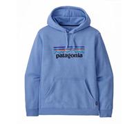 Patagonia Hooded Sweatshirt with Logo M P-6, Size L Abundant Blue