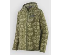 Patagonia - Ultralight hiking jackets - M's Houdini Jkt Sand Waves Caper Green for Men in Nylon - Size S - Khaki Khaki S