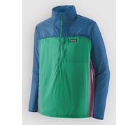 Patagonia Houdini Stash 1/2 Zip Jacket aqua stone L