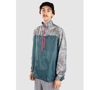 Patagonia Houdini Stash 1/2 Zip Jacket wtlnd blue w rck wsh tml L