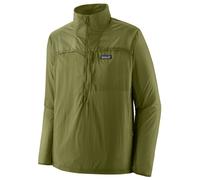 Patagonia - Houdini Stash 1/2 Zip P/O - Windproof jacket size S, olive