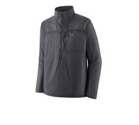 Patagonia Houdini Stash Half-Zip Men's Pullover | UK M in Smolder Blue