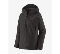 Patagonia - Women's Insulated Boulder Fork Rain Jacket - Waterproof jacket size S, black/grey
