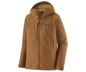 Patagonia - Insulated Boulder Fork Rain Jacket - Waterproof jacket size XL, brown