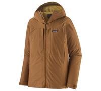 Patagonia - Insulated Boulder Fork Rain Jacket - Waterproof jacket size XS, brown