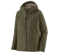 Patagonia - Insulated Boulder Fork Rain Jacket - Waterproof jacket size XS, olive