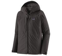 Patagonia - Insulated Boulder Fork Rain Jacket - Waterproof jacket size XXL, grey/black