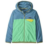Patagonia - Kid's Micro D Snap-T Jacket - Fleece jacket size XS, green/blue
