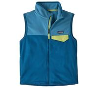Patagonia - Kid's Micro D Snap-T Vest - Fleece vest size L, blue