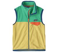 Patagonia - Kid's Micro D Snap-T Vest - Fleece vest size L, sand
