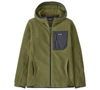 Patagonia - Kid's R1 Air Full-Zip Hoody - Fleece jacket size S, olive