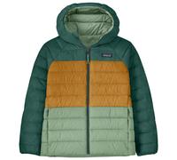 Patagonia - Kid's Reversible Down Sweater Hoody - Down jacket size S, green