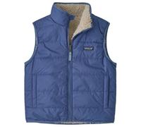 Patagonia - Kid's Reversible Ready Freddy Vest - Fleece vest size S, blue