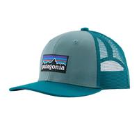 Patagonia - Kid's Trucker Hat P-6 Logo Blue Sage - Cap