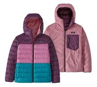 PATAGONIA K's Reversible Down Sweater Hoody - Children - Purple / Pink / Green - size 12 years- model 2024 12 years