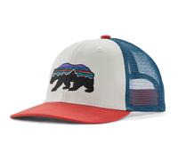PATAGONIA K's Trucker Hat - Children - White / Red / Blue - size only size- model 2026 only size