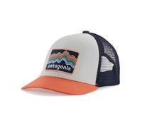 Patagonia K's Trucker Hat (Ridge Rise Stripe: Coho Coral) child