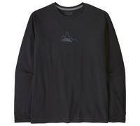 Patagonia - L/S Berm Logo Responsibili-Tee - Longsleeve size L, black