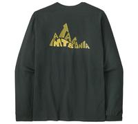 Patagonia 37834 Ms L/S Berm Logo Responsibili-Tee Colour: OLGG Old Growth Green, Size: M