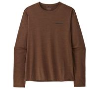 Patagonia - L/S Cap Cool Daily Shirt Boardshort Logo - Sport shirt size L, brown