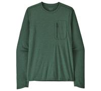 Patagonia - L/S Cap Cool Sun Shirt - Sport shirt size L, olive/green